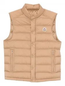 Жилет Barthe на молнии Moncler, нейтральный