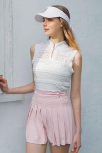 Топ с кружевной отделкой Rienda, цвет Wht