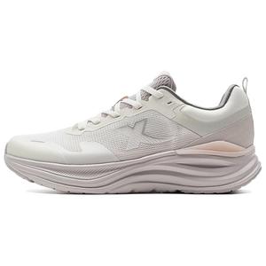 XTEP Кроссовки Cloud Walk 1.0 с противоскользящим покрытием, низкие, повседневные, женские, серо-белые