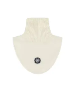 Универсальный флисовый и вязаный шарф-воротник - для малышей и взрослых. Deux Par Deux, белый