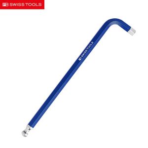 PB SWISSTOOLS Швейцарский черный, длинная шаровая головка, внутренний шестигранник 10*36*220 мм, внутренний шестигранник, 6-гранный ключ PB 212.L 10 BL