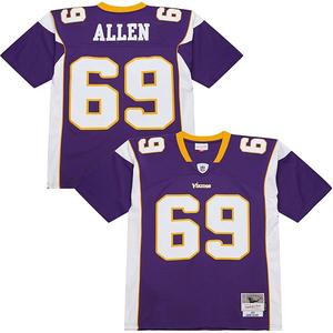 Мужская джерси Jared Allen Minnesota Vikings 2011 Legacy Replica Mitchell & Ness