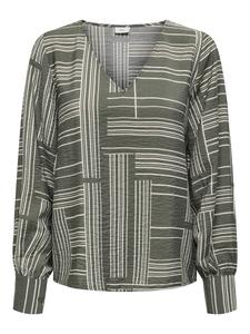 Блуза JDY TROYA, Muddy Colored