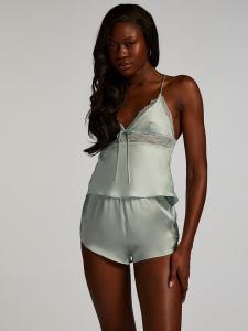 Верх пижамы Hunkemöller Pyjama-Oberteil Marcela, светло-зеленый