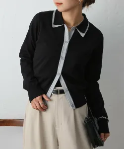 Имитация многослойного кардигана Colony 2139, цвет Black