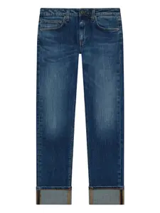 Джинсы с подворотами DONDUP, синий
