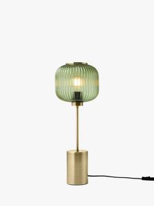 Текстурная стеклянная настольная лампа Briz MADE, Green