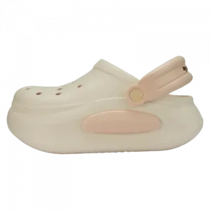 Садовая обувь Сабо женские Itsok, White Pink