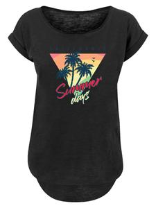 Рубашка F4NT4STIC California Palmen Retro, черный