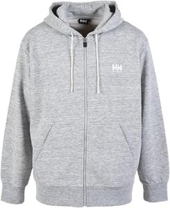 Толстовка на молнии Helly Hansen с мягкой подкладкой, теплая, мужская и женская, с логотипом HH, унисекс, для взрослых, HH32460, серый