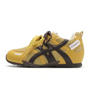 ZHR Женские низкие кеды желтые, цвет Yellow