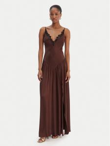 Вечернее платье slim fit Aderia 60248DB Bardot, коричневый