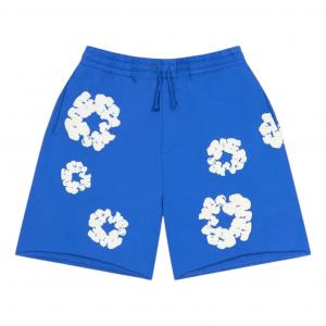 Джинсовые шорты Denim Tears Cotton Wreath Sweatshorts 'Blue'