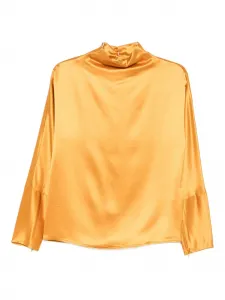 Атласная блузка Isabelle Blanche, желтый
