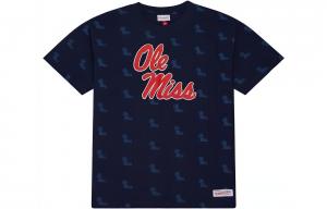 Mitchell Ness Футболка мужская темно-синяя