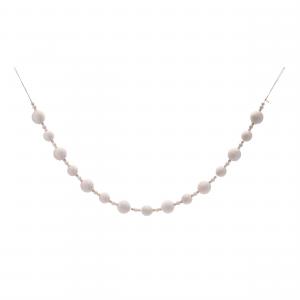 Гирлянда из тканевых шариков Melrose International, 2 штуки, бежевый