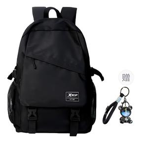 XTEP Полиэстеровый рюкзак обычный унисекс черный, Black[Cool Pendant 1]