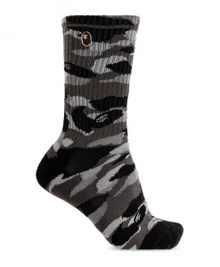 Носки с логотипом A Bathing Ape, серый