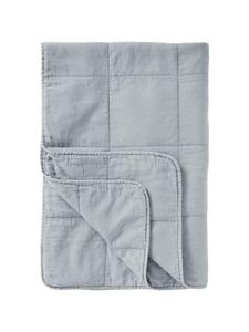 Винтажное одеяло однотонное в васильковых тонах IB Laursen