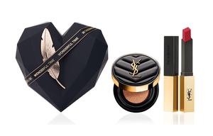 Набор косметики для лица Luxury Pet Foundation Box с велюровым сатиновым матовым покрытием без эффекта переноса SAINT LAURENT