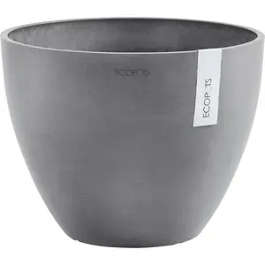 Цветочный горшок ECOPOTS «ANTWERP Grey», ШxГxВ: 30x30x25,5 см, серый