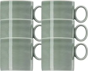 Кружка Thomas Loft Color Moss Green с ручкой 0,33 л, набор из 6 штук Thomas Porzellan