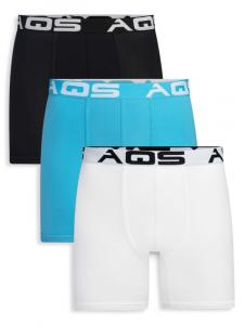 Комплект из трех трусов-боксеров в ассортименте Aqs, цвет Multi
