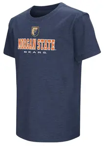Темно-синяя футболка Colosseum Youth Morgan State Bears
