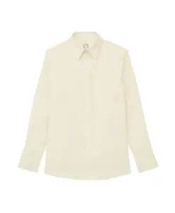 Рубашка Maureen цвета экрю из хлопка Ines De La Fressange Paris, бежевый