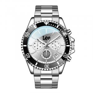 Lee Мужские наручные часы с кварцевым механизмом и черным циферблатом Node Holiday Classic Box