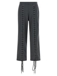 Брюки с шнуровкой ROTATE BIRGER CHRISTENSEN, серый