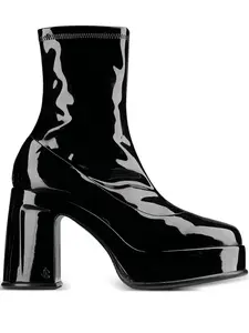 Ботильоны Hadi 100 на блочном каблуке Jimmy Choo, черный