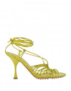 Сандалии Bottega Veneta, лаймовый