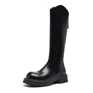 Сапоги женские 4,5 см ZHR, Black[Fleece-Lined Thermal]