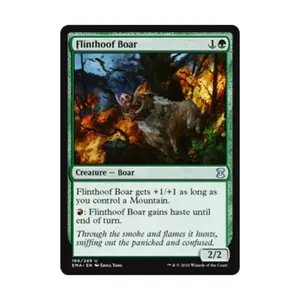 CCG Кремневый кабан (U), MTG - Eternal Masters