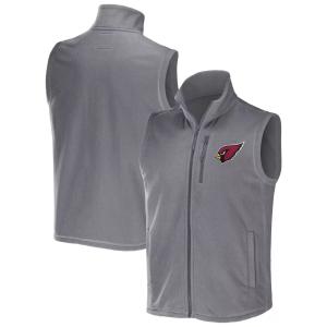 Мужской флисовый жилет с молнией во всю длину из коллекции NFL x Darius Rucker от Fanatics Grey Arizona Cardinals