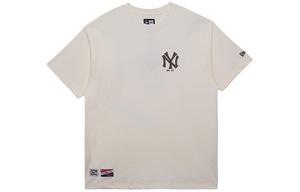 Футболка мужская цвета слоновой кости New Era, слоновая кость