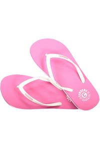 Шлепанцы женские Carrera с логотипом, бело-розовый