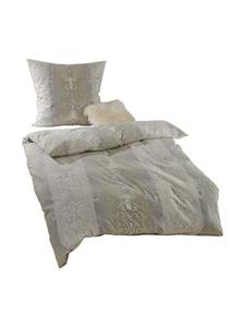 Постельное белье Livina серого цвета Traumschlaf, 155 x 220 + 80 x 80 см
