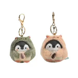 Плюшевый кулон с милым пингвином высотой 10см Dolls and bears dance, розовый