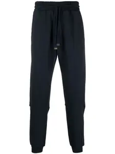 Зауженные джогеры с кулиской Dondup, синий