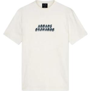 Футболка AE SS26 мужская ARMANI EXCHANGE, белый
