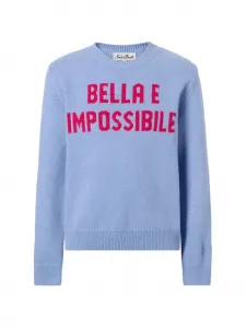 Топ с принтом "принцесса" Mc2 Saint Barth, синий