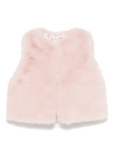 Жилет из искусственного меха Patachou, розовый