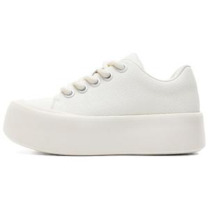 Cleverneonmore Низкие скейтборд кроссовки унисекс высота 5 см белый, цвет Height: 5cm, Color: White