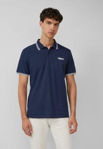 Поло s.Oliver MIT KONTRASTDETAILS UND LOGO, Tiefblau/Dark Blue