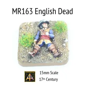 Английский Dead Face Up в шляпе, Altuos Historical Miniatures - The 17th Century (15mm)