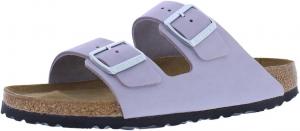 Женские повседневные сандалии Birkenstock Arizona SFB Old Rose Nb, мультиколор