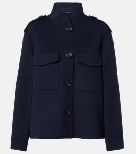 Свободная куртка из натуральной шерсти 'S Max Mara, Blue S
