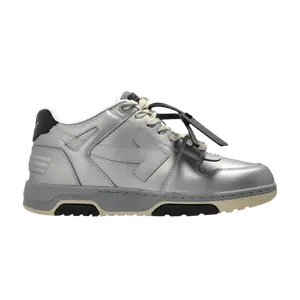 Кроссовки Off-White Off-White Out of Office 'Metallic Silver', серебряный
